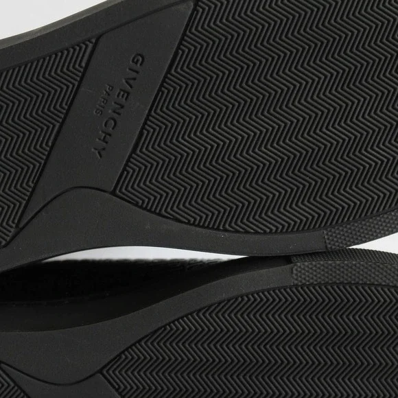 Givenchy Women's Urban Street Allover Logo Monogram Black Patent Leather Sneaker - Picture 15 of 16